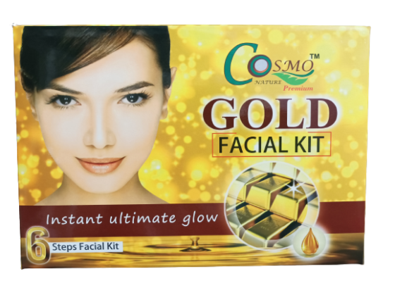 Cosmo Nature Gold Facial Kit, Facial kit, Gold facial kit, Gold Kit