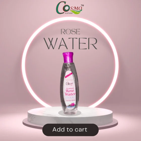 Cosmo Nature Rose Water 60ml, 120ml, 500ml - Image 2