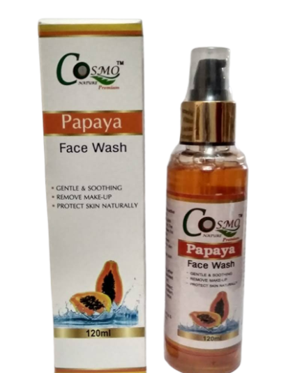 Papaya Face WAsh, Cosmo nature papaya Face wash, Cosmo Nature Face wash, Face Wash