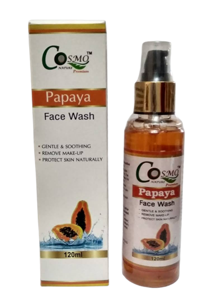 Papaya Face WAsh, Cosmo nature papaya Face wash, Cosmo Nature Face wash, Face Wash