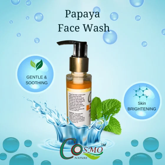 Papaya Face Wash 120ml - Image 3