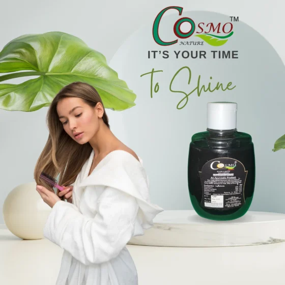 Cosmo Nature Hair Grow Shampoo 200ml+50ml Free - Image 2