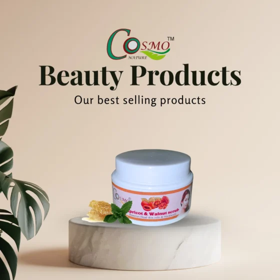 Cosmo Nature Scrub (Apricot & Walnut ) 50gm, 500gm