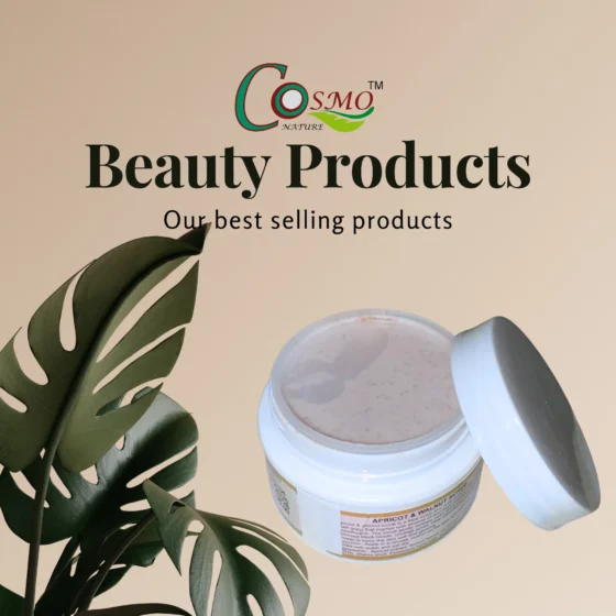 Cosmo Nature Scrub (Apricot & Walnut ) 50gm, 500gm - Image 3