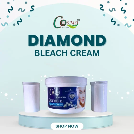 Cosmo Nature Diamond Bleach Cream 250gm - Image 3